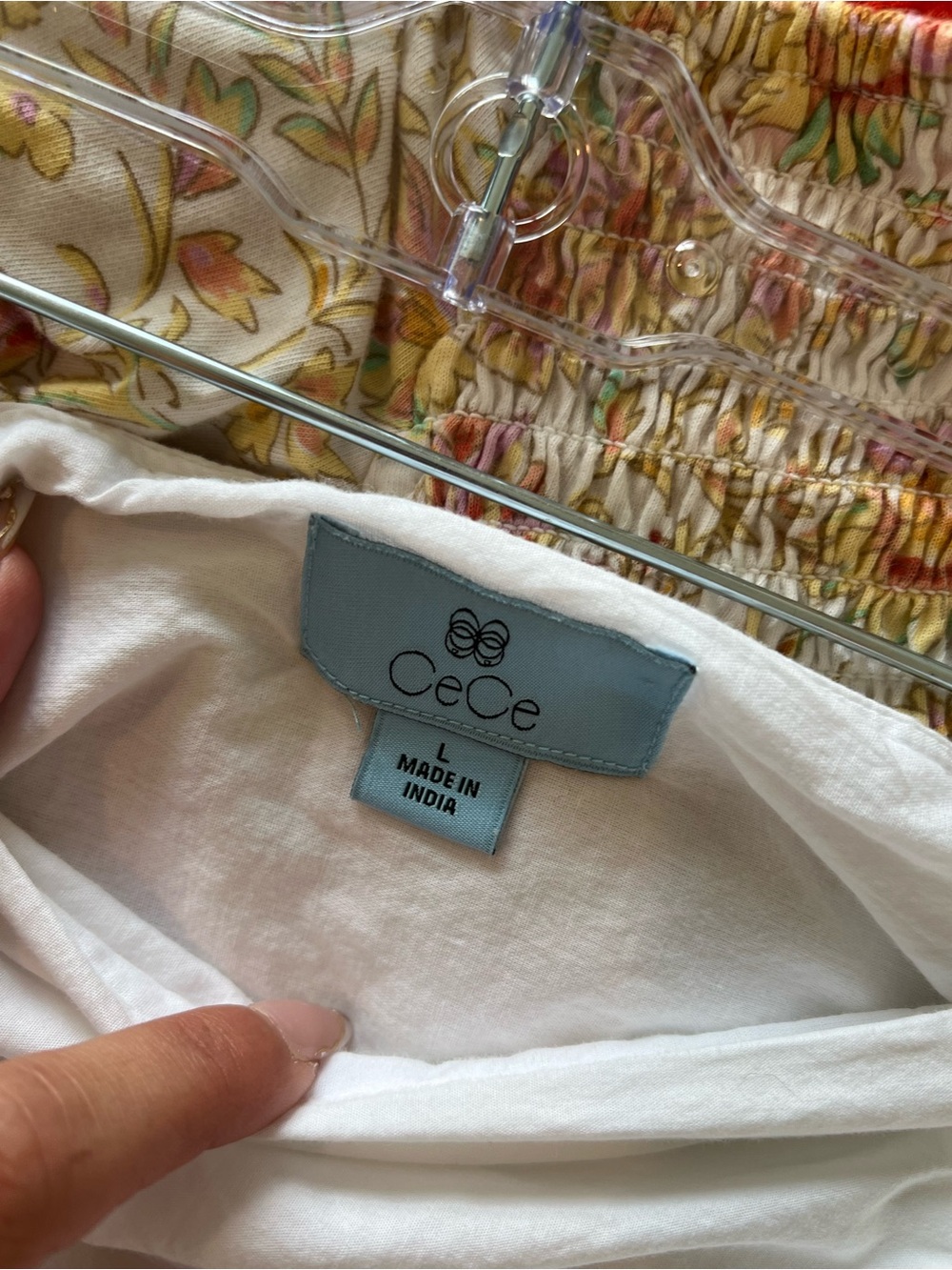 White Bubble Hem Mini Skirt - Picture 4 of 4